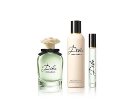 طقم عطر دولتشي اند غابانا او دي بارفيوم 75 مل + لوشن للجسم 75 مل + او دي برفيوم 7.4 مل